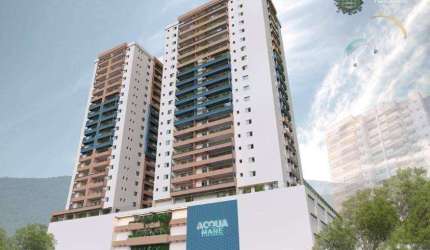 Apartamento à venda, 55 m² por R$ 349.000,00 - Tupi - Praia Grande/SP