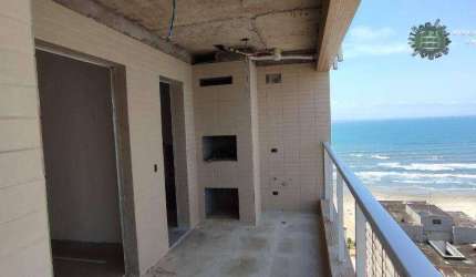 Apartamento com vista para o mar 2 dormitórios à venda, 77 m² por R$ 577.500 - Tupi - Praia Grande/SP