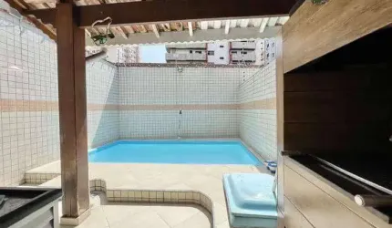 Sobrado à venda, 161 m² por R$ 950.000,00 - Aviação - Praia Grande/SP