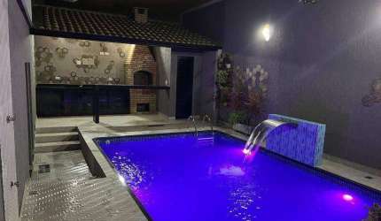 Casa com 2 dormitórios à venda, 55 m² por R$ 330.000,00 - Maracanã - Praia Grande/SP