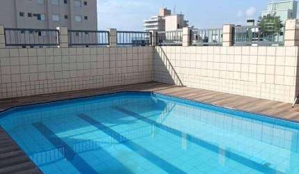 Apartamento com 2 dormitórios à venda, 82 m² por R$ 385.000,00 - Aviação - Praia Grande/SP