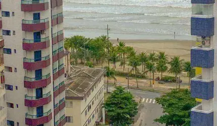 Apartamento com 2 dormitórios à venda, 68 m² por R$ 395.000,00 - Mirim - Praia Grande/SP