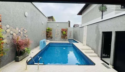 Casa com 2 dormitórios à venda, 55 m² por R$ 330.000 - Maracanã - Praia Grande/SP