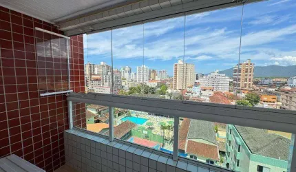 Apartamento com 2 dormitórios à venda, 78 m² por R$ 550.000 - Caiçara - Praia Grande/SP