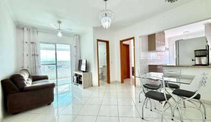 Apartamento com 1 dormitório à venda, 53 m² por R$ 370.000 - Aviação - Praia Grande/SP
