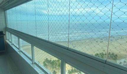 Apartamento com 3 dormitórios à venda, 140 m² por R$ 2.250.000 - Vila Guilhermina - Praia Grande/SP