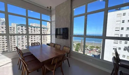 Cobertura com 3 dormitórios à venda, 158 m² por R$ 4.000.000,00 - Embaré - Santos/SP