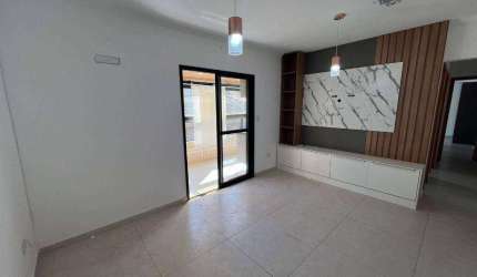 Apartamento com 2 dormitórios à venda, 74 m² por R$ 650.000 - Canto do Forte - Praia Grande/SP
