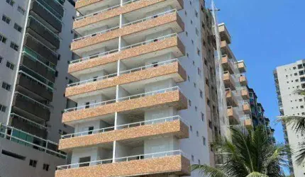 Apartamento com 1 dormitório à venda, 51 m² por R$ 315.000,00 - Vila Guilhermina - Praia Grande/SP