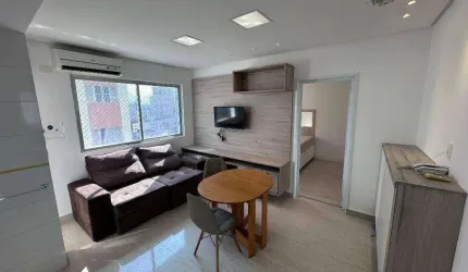 Apartamento com 1 dormitório à venda, 40 m² por R$ 269.000 - Boqueirão - Praia Grande/SP