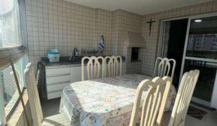Apartamento com 3 dormitórios à venda, 115 m² por R$ 750.000 - Aviação - Praia Grande/SP