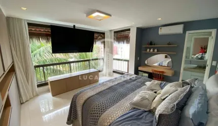 Apartamento de Praia para Venda em Aquiraz, Porto das Dunas, 4 dormitórios, 4 suítes, 5 banheiros, 2 vagas