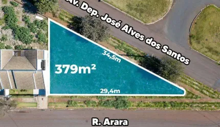 Terreno com 379.55 m² à Venda em Jardim Everest - Maringá