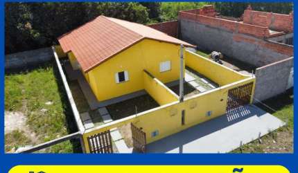 Casa para Venda em Itanhaém, Bopiranga, 2 dormitórios, 1 banheiro, 2 vagas