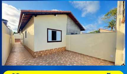Casa para Venda em Itanhaém, Gaivota, 2 dormitórios, 1 suíte, 1 banheiro, 2 vagas