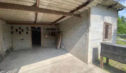 Casa para Venda em Itanhaém, Coronel, 1 dormitório, 1 banheiro, 2 vagas