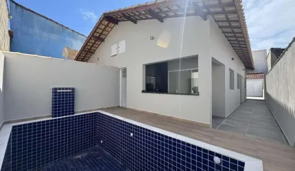 Casa para Venda em Itanhaém, Jardim Suarão, 2 dormitórios, 1 suíte, 1 banheiro, 3 vagas