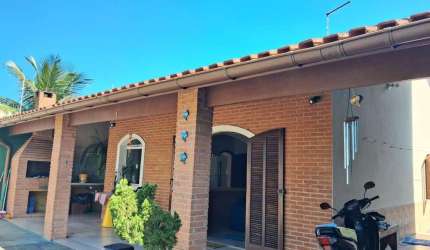 Casa para Venda em Itanhaém, Jequitibá, 3 dormitórios, 1 suíte, 1 banheiro, 4 vagas