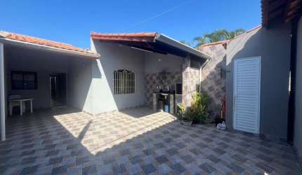 Casa para Venda em Itanhaém, Jardim Suarão, 2 dormitórios, 1 suíte, 1 banheiro, 2 vagas