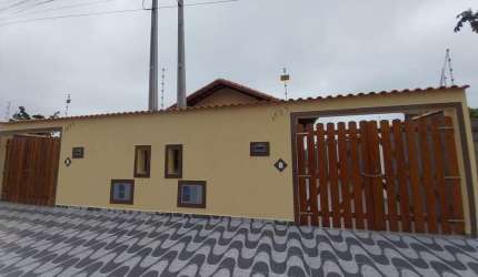 Casa para Venda em Itanhaém, Nova Itanhaém, 2 dormitórios, 1 suíte, 1 banheiro, 2 vagas