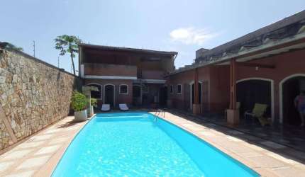Casa para Venda em Itanhaém, Suarão, 4 dormitórios, 4 suítes, 1 banheiro, 2 vagas