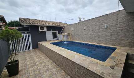 Casa para Venda em Itanhaém, Cibratel 2, 2 dormitórios, 1 suíte, 1 banheiro, 2 vagas