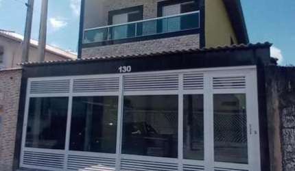 Casa em Condomínio para Venda em Praia Grande, Sítio do Campo, 2 dormitórios, 2 banheiros, 1 vaga