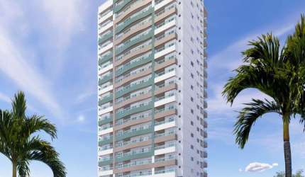 Apartamento para Venda em Praia Grande, Aviação, 2 dormitórios, 1 suíte, 1 banheiro, 1 vaga
