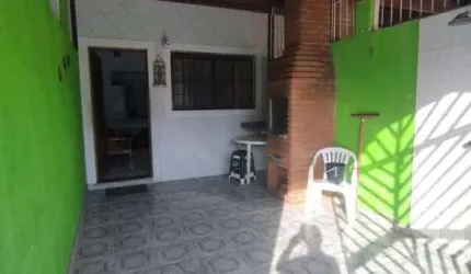 Casa para Venda em Praia Grande, Nova Mirim, 2 dormitórios, 1 banheiro, 1 vaga