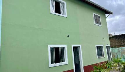 Casa para Venda em Mongaguá, Jardim Leonor, 2 dormitórios, 1 banheiro, 1 vaga
