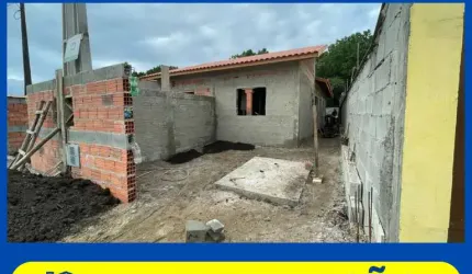 Casa para Venda em Itanhaém, Tupy, 2 dormitórios, 1 banheiro, 2 vagas
