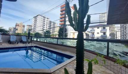 Apartamento para Venda em Praia Grande, Guilhermina, 2 dormitórios, 1 suíte, 1 banheiro, 1 vaga