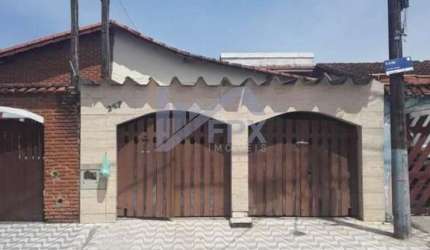 Casa para Venda em Mongaguá, Balneário Flórida Mirim, 2 dormitórios, 1 suíte, 1 banheiro, 2 vagas