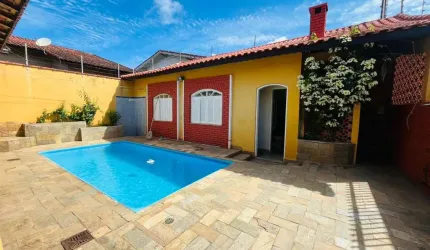 Casa para Venda em Itanhaém, Tupy, 3 dormitórios, 2 banheiros, 5 vagas