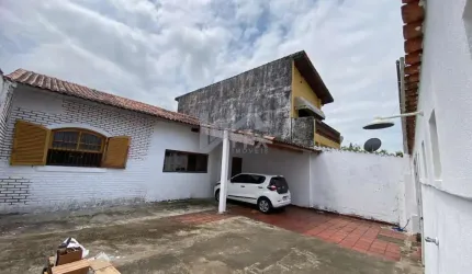Casa para Venda em Itanhaém, Balneário Gaivota, 3 dormitórios, 2 banheiros, 4 vagas