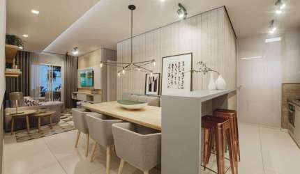 Apartamento para Venda em Itanhaém, Centro, 2 dormitórios, 1 suíte, 1 banheiro, 1 vaga