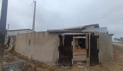Casa para Venda em Itanhaém, São Fernando, 3 dormitórios, 1 suíte, 1 banheiro, 2 vagas