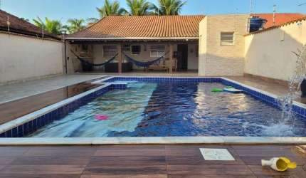 Casa para Venda em Itanhaém, Jardim Regina, 3 dormitórios, 2 banheiros, 4 vagas