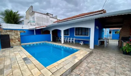 Casa Alto Padrão para Venda em Peruíbe, Park D`aville, 3 dormitórios, 2 suítes, 1 banheiro, 6 vagas