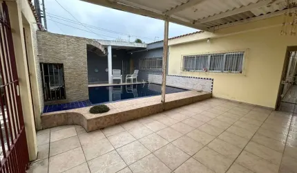 Casa para Venda em Itanhaém, Balneário Gaivota, 4 dormitórios, 2 banheiros, 2 vagas