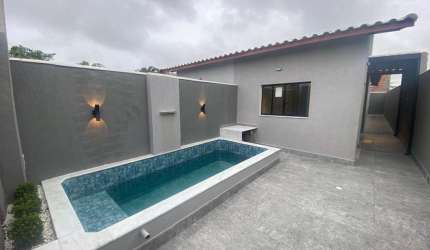 Casa para Venda em Itanhaém, Santa Julia, 2 dormitórios, 1 suíte, 1 banheiro, 2 vagas