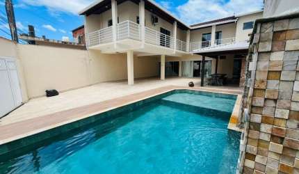 Casa para Venda em Itanhaém, Balneário Gaivota, 4 dormitórios, 2 suítes, 3 banheiros, 6 vagas