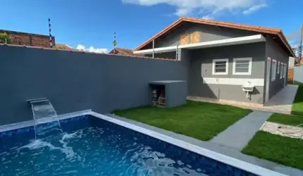 Casa para Venda em Itanhaém, Jardim Jamaica, 2 dormitórios, 1 suíte, 2 banheiros, 2 vagas