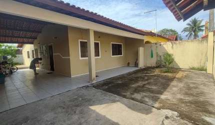 Casa para Venda em Itanhaém, Jardim das Palmeiras, 3 dormitórios, 1 suíte, 1 banheiro, 2 vagas