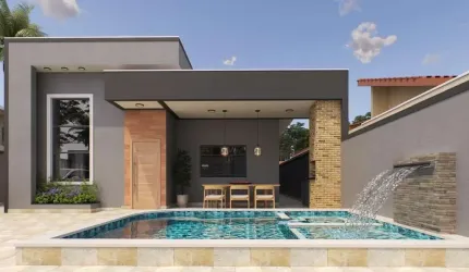 Casa para Venda em Itanhaém, Jardim Grandesp, 2 dormitórios, 1 suíte, 1 banheiro, 2 vagas