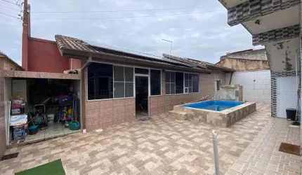 Casa para Venda em Itanhaém, Jardim Jamaica, 3 dormitórios, 1 suíte, 3 banheiros, 5 vagas