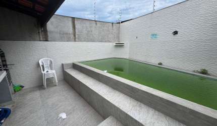 Casa para Venda em Itanhaém, Jardim das Palmeiras, 2 dormitórios, 1 suíte, 1 banheiro, 2 vagas