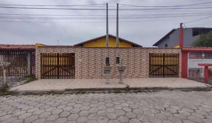 Casa para Venda em Mongaguá, Praia Grande, 2 dormitórios, 1 suíte, 1 banheiro, 4 vagas