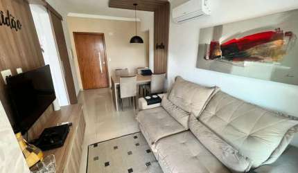 Apartamento para Venda em Praia Grande, Balneário Tupy, 2 dormitórios, 2 suítes, 1 banheiro, 1 vaga