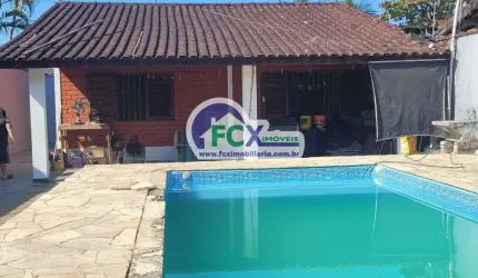 Casa para Venda em Itanhaém, Balneário Gaivotas, 2 dormitórios, 1 banheiro, 3 vagas